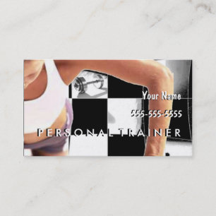 Carte De Visite Entraîneur personnel