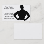 Carte De Visite Entraîneur personnel (Devant / Derrière)