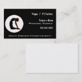 Carte De Visite Entraîneur personnel (Devant / Derrière)