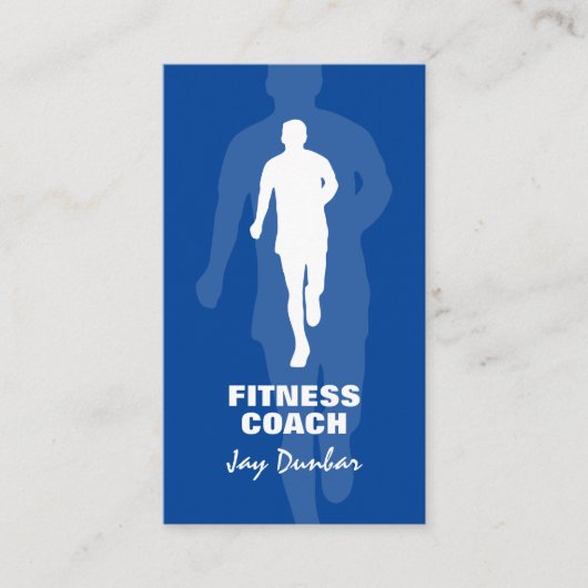 Carte de visite entraîneur personnel (Devant)