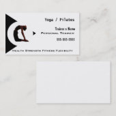 Carte De Visite Entraîneur personnel (Devant / Derrière)