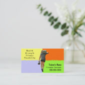 Carte De Visite Entraîneur personnel (Debout devant)