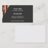 Carte De Visite Entraîneur personnel (Devant / Derrière)