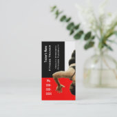 Carte De Visite Entraîneur personnel (Debout devant)