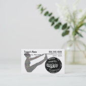 Carte De Visite Entraîneur personnel (Debout devant)