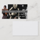 Carte De Visite Entraîneur personnel (Devant / Derrière)