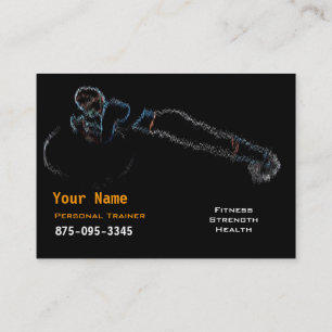 Carte De Visite Entraîneur personnel