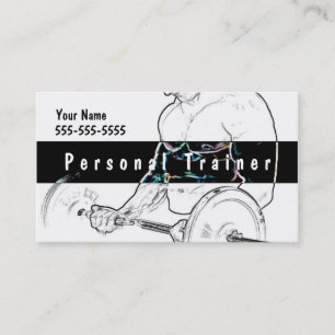 Carte De Visite Entraîneur personnel