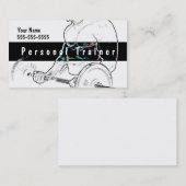 Carte De Visite Entraîneur personnel (Devant / Derrière)