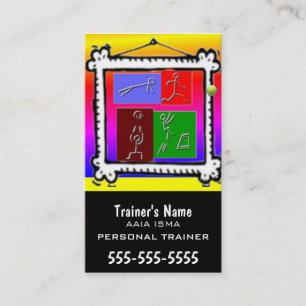 Carte De Visite Entraîneur personnel