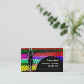 Carte De Visite Entraîneur personnel (Debout devant)