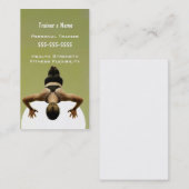 Carte De Visite Entraîneur personnel (Devant / Derrière)