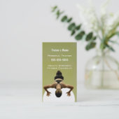 Carte De Visite Entraîneur personnel (Debout devant)