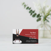 Carte De Visite Entraîneur personnel (Debout devant)