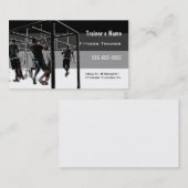 Carte De Visite Entraîneur personnel (Devant / Derrière)