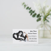 Carte De Visite Entraîneur personnel (Debout devant)