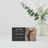 Carte De Visite Entraîneur personnel (Debout devant)