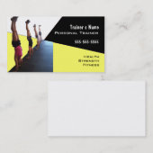 Carte De Visite Entraîneur personnel (Devant / Derrière)