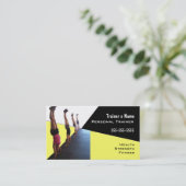 Carte De Visite Entraîneur personnel (Debout devant)