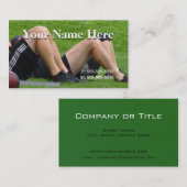 Carte De Visite Entraîneur personnel (Devant / Derrière)