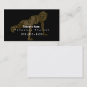 Carte De Visite Entraîneur personnel (Devant / Derrière)