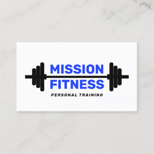 Carte De Visite Entraîneur personnel Bodybuilder