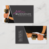 Carte De Visite Entraîneur personnel certifié (Devant / Derrière)