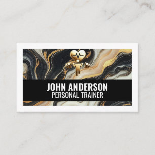 Carte De Visite Entraîneur personnel coach fitness salle de sport