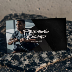Carte De Visite Entraîneur Personnel de Fitness Sportif Tendance M