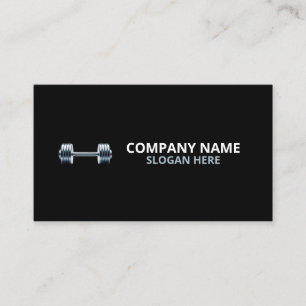 Carte De Visite Entraîneur Personnel de Gym de Luxe Minimaliste Fi