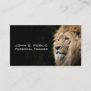 Carte De Visite Entraîneur personnel Fitness Bodybuilding Nutritio