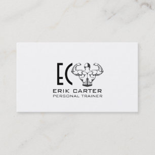 Carte De Visite Entraîneur Personnel Professionnel