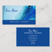 Carte De Visite Entraîneur personnel professionnel de conditionnem (Devant / Derrière)