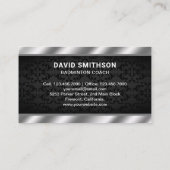 Carte De Visite Entraîneur professionnel de badminton de Shuttleco (Dos)