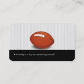 Carte De Visite Entraîneur professionnel | Rugby Master Sport (Dos)