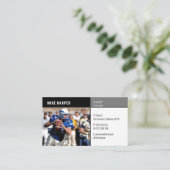 Carte De Visite Entraîneur professionnel | Rugby Master Sport (Debout devant)