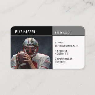 Carte De Visite Entraîneur professionnel   Rugby Master Sport