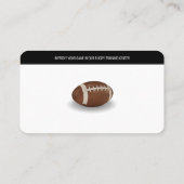 Carte De Visite Entraîneur professionnel | Rugby Master Sport (Dos)