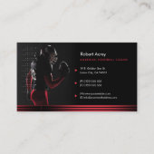 Carte De Visite Entraîneur professionnel | Sport de football améri (Devant)