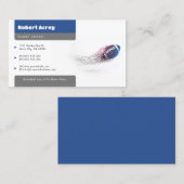 Carte De Visite Entraîneur professionnel | Sport de football améri (Devant / Derrière)