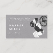 Carte De Visite entraîneur sportif personnel (Devant)