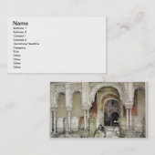 Carte De Visite Entrée au Hall des deux soeurs (Sala de l (Devant / Derrière)