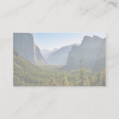 Carte De Visite Entrée De La Vallée De Yosemite (Dos)