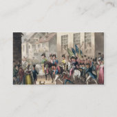 Carte De Visite Entrée des alliés dans Paris, le 31 mars 1814 (Dos)