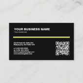 Carte de visite Entrepreneur (Dos)