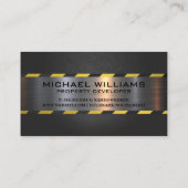 Carte De Visite Entrepreneur | Constructions Commerciales (Dos)