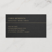 Carte De Visite Entrepreneur CVC Professionnel (Dos)