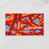 Carte De Visite Entrepreneur de cadre (Devant)