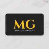 Carte De Visite Entrepreneur de construction professionnel jaune n (Devant)