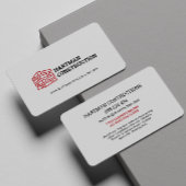 Carte De Visite Entrepreneur de menuisier de construction de MURS 